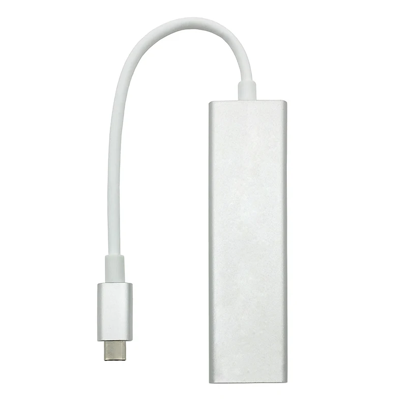 USB C 3 1 адаптер Gigabit Порты и разъёмы 0 концентратор Тип RJ45 100/1000 Мбит/с Ethernet cетевой LAN