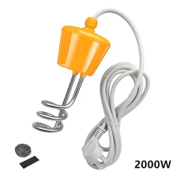 安い 家庭用 2000 ワットの電気温水器フローティングスパイラル浸漬加熱スティック