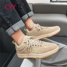 

CYYTL 2022 Spring Men Shoes Skateboarding Casual Sports Walking Sneakers Breathable Students Fashion Low Top Lace-up Tennis