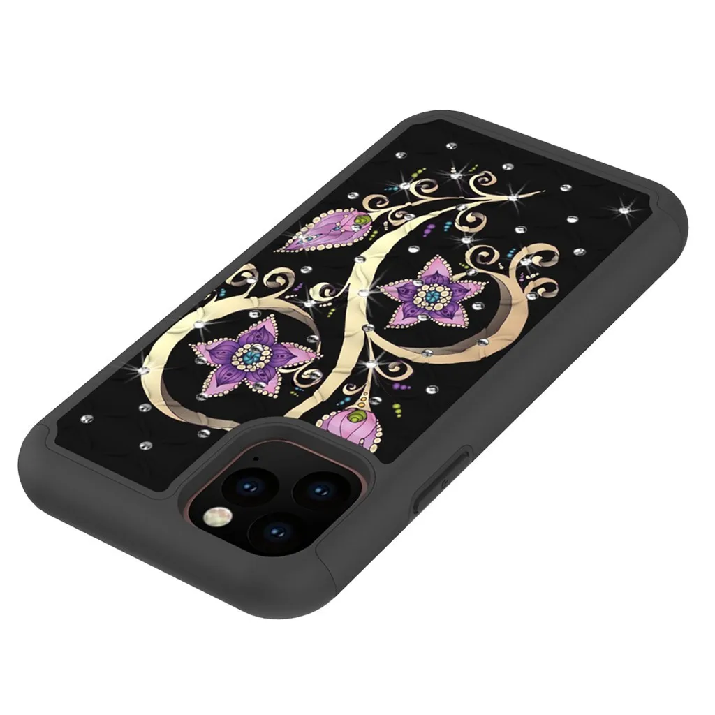 Dream Crystal Style Phone Case For iPhone 11Pro Max Dirt-resistant Slim Fashion Soft Cases Shockproof Dust-proof Phone Case