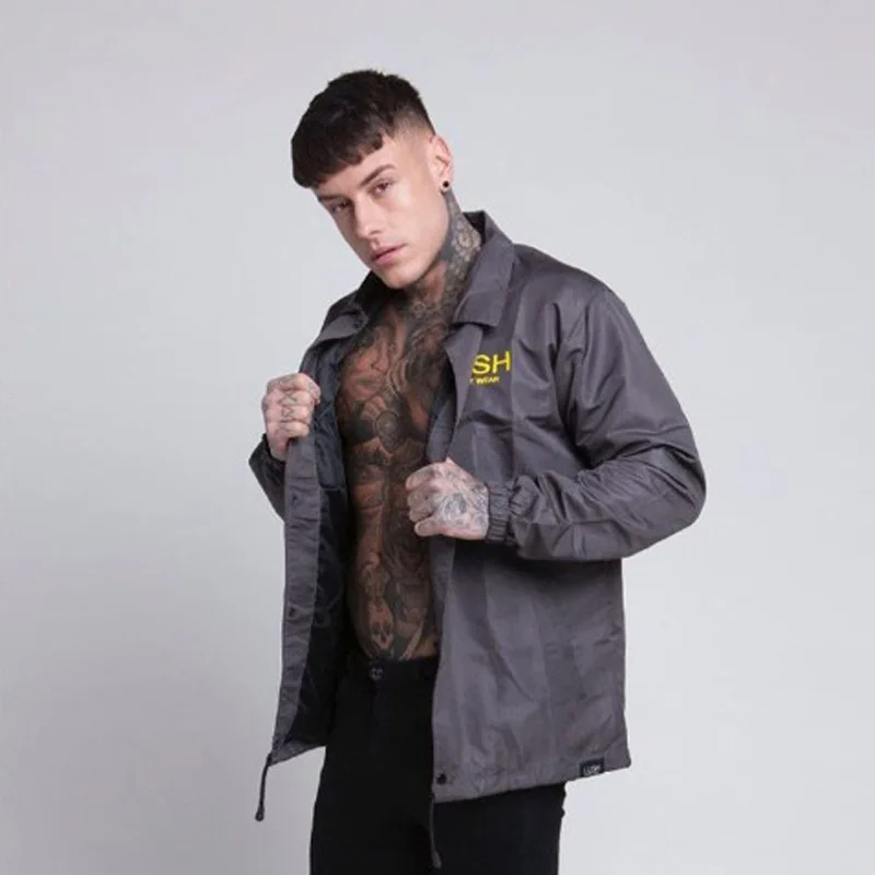 

Muscle Fitness Brothers Autumn & Winter New Style MEN'S Coat Sports Running Training Windproof Jacket
