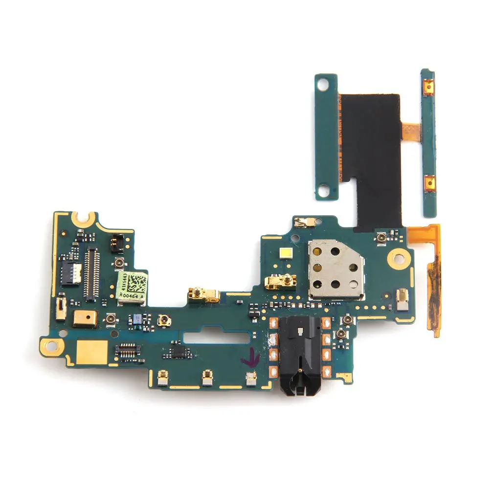 Mainboard Audio Jack Mic Volume Button Flex Cable Repair Part for HTC One M7 801 s 801E 801c 801n Mobile Phone Accessories