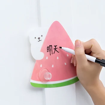 

FangNymph Cartoon Sticky Note PVC Sticker Memo Pad Message Notepad Repeatable Using Black Pen Included