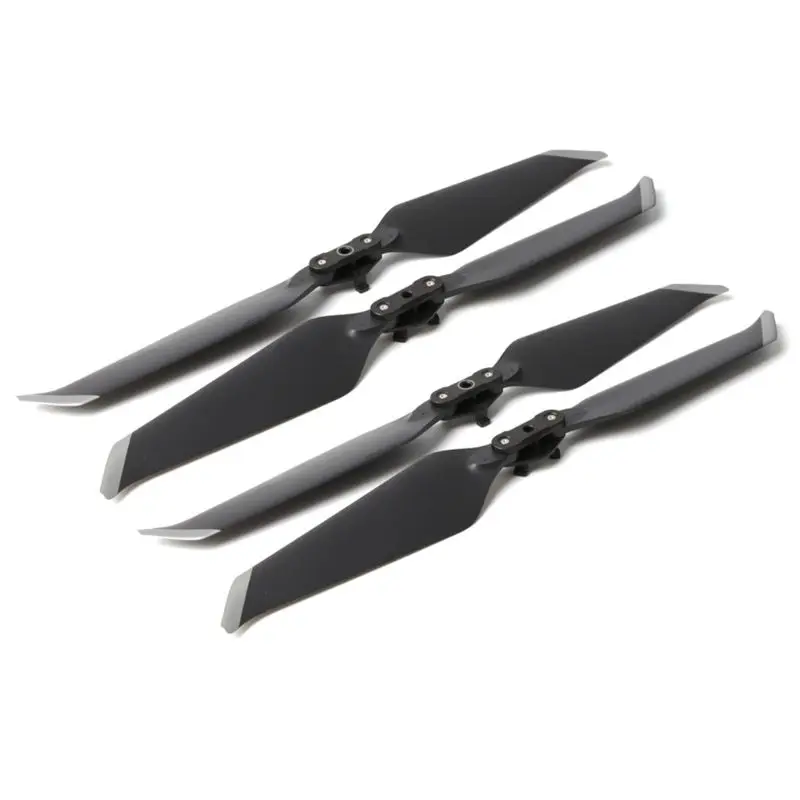 Gray Edge 2 пары Золото/серый 8743F низкий уровень шума пропеллеры лезвие для дрона DJI MAVIC 2 PRO/ZOOM - Цвет: Gray Edge