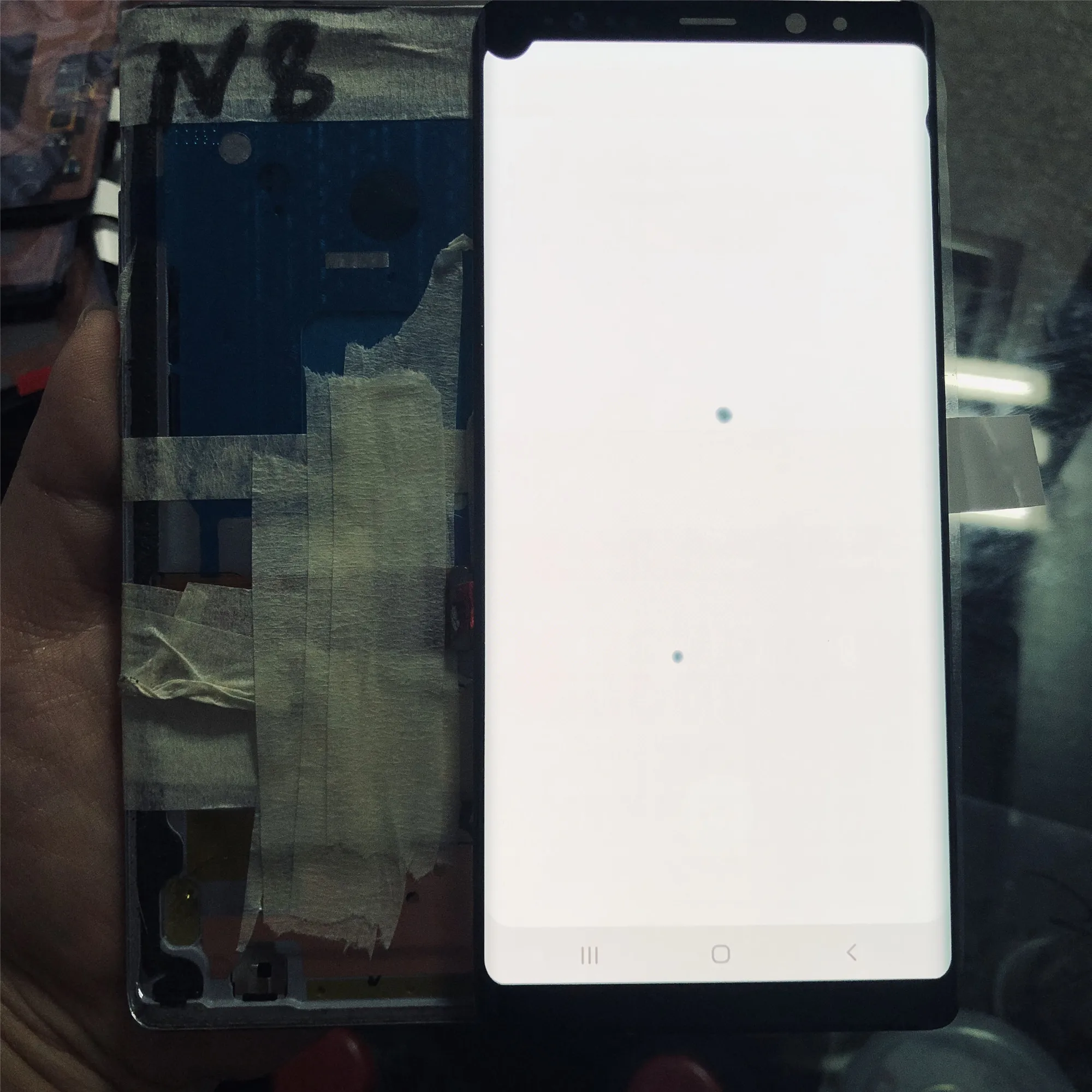 6 3 &quotдля Samsung Galaxy Note 8 N950 SM N950F с черными точками оригинальный Amoled ЖК дисплей +