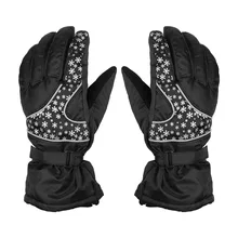 Мужские уличные теплые ветрозащитные водонепроницаемые перчатки для сноуборда, снегохода, езды на мотоцикле, катания на лыжах с регулируемым ремешком на запястье