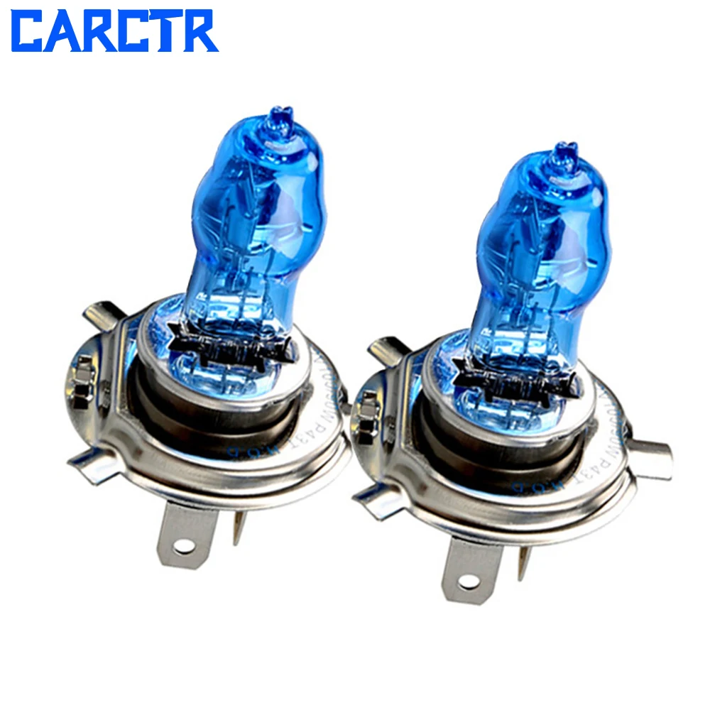 Автомобильная галогенная лампа CARCTR 12 В 100 Вт H1 H3 H4 H7 H8/9/11 9005 9006 880/881 3000K 6000K фары