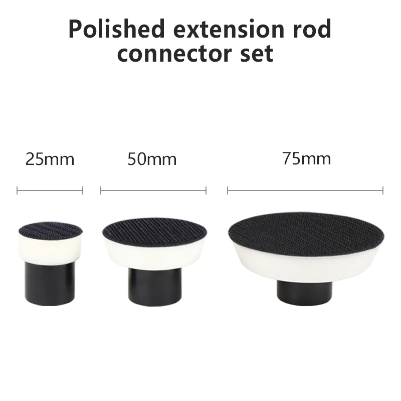 Newone M10/M14/5/8'' Polishing Pad Extension Rod Backing Plater kit for Rotary Polisher - Цвет: kit 1