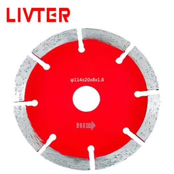 

LIVTER 129mm granite saw blade dry wet diamond cutting disc wheel for grinding concrete stone brick masonry