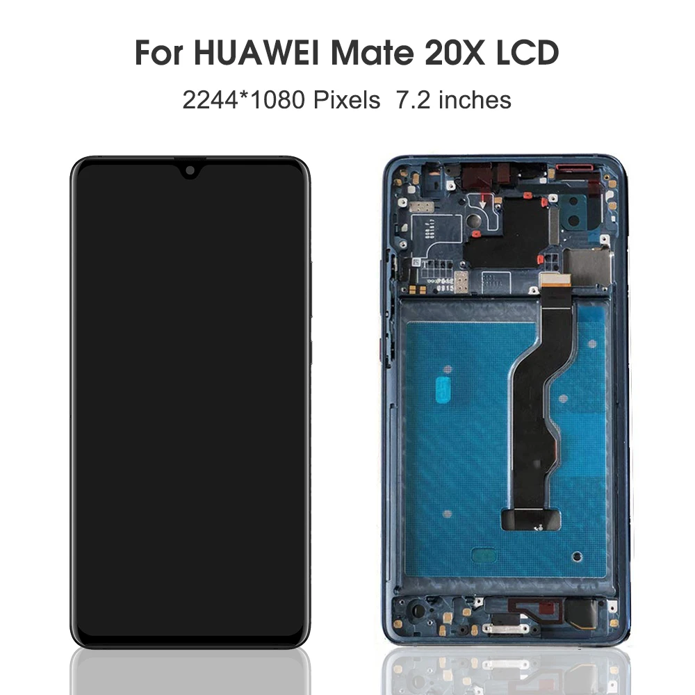 

7.2" Original New For Huawei Mate 20X LCD Touch Screen Digitizer Assembly Replacement For Huawei Mate 20 X LCD Display
