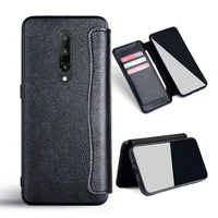 case for Oneplus 7 pro 7T pro Flip cover Leather with card solt no magnet for Oneplus 7 pro 7T pro case funda coque 1