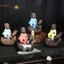 Ладан Queimador молодой монах обратно курильница мебель для помещений предметы мебели керамическая курильница от производителя