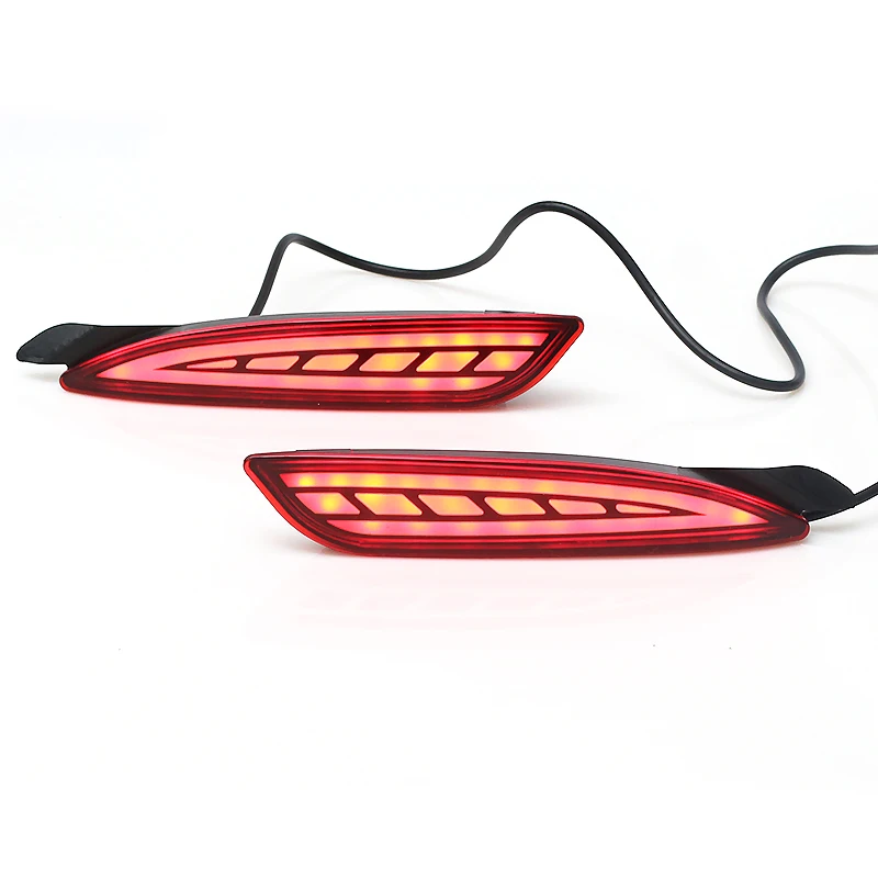

LED Rear Bumper Brake Light Dynamic Turn Signal Light Reflector Stop Driving Lamp Fog Lamp For Mazda 3 Hatchback 2019 2020
