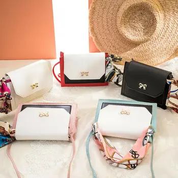 

UK Women Fashion Shoulder Bags Satchel Ladies Scarves Retro Messenger Bag Small Cross Body Handbag 2019 New