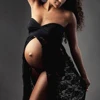 Couples Maternity Photography Lace Dress Props Maxi Maternity Gown Fancy shooting photo summer pregnant dress Plus Size ► Photo 3/6