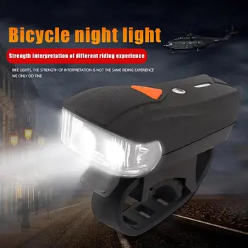 

400LM Smart MTB Bicycle Front Light USB Rechargeable with Bike Tail Lamp Flashlight For Bicycle MTB Bike Rear LED Lights Kit