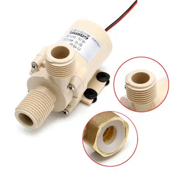 

12V Solar Submersible Hot Water Pump Circulation 212 degree Fahrenheit Brushless Motor High Pressure
