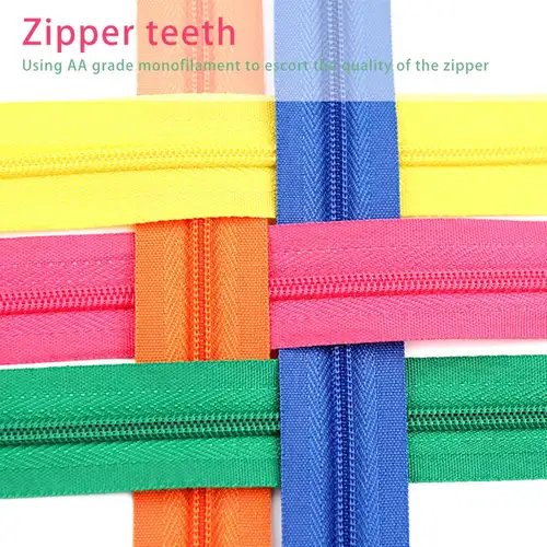 10Pcs/Pack 28cm 35cm 40cm 45cm 50cm 55cm 60cm 3# Invisible Zipper Nylon Coil Zipper  For DIY Handcraft Cloth Sewing Accessories - Image 4