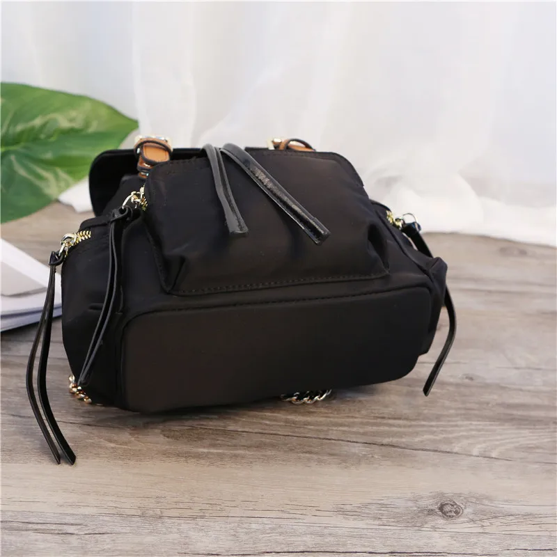 Fashiom Women Backpack Brand Designer Nylon Backpack England Style School Travel Bags Backpack