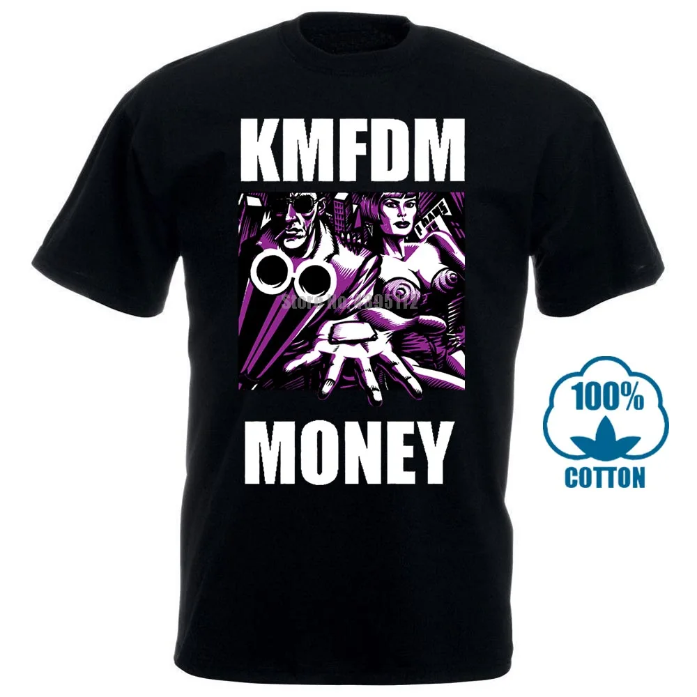 Kmfdm Men'S Money Black T Shirt Small | Мужская одежда