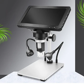 

HD Digital Microscope Optical Digital Electronic Magnifier 1200X Microscope USB 7 Inch Microscope Digital Microscopio Multitool
