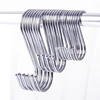 10pcs Stainless Steel S-Shape Hook Kitchen Bedroom Multi-function Railing S Hanger Hook Clasp Holder Hooks Hanging Storage Tools ► Photo 2/6