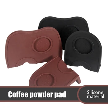 

Anti-slip Coffee Powder Pad Silicone Coffee Pad Hot SALE Two Sizes Machine Handle Corner Filler Mat Home Bar Kitchen Tool