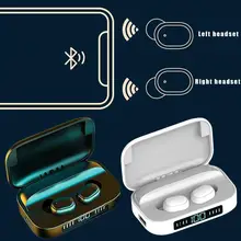Wireless Bluetooth Earphone with Microphone Sports Wireless For Phone Control Waterproof Headsets Music Earbuds F9A5
