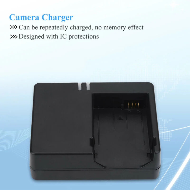 

Camera Charger 2 Types Camera Battery Charger for Canon LP-E8 for EOS 550D / 600D / 650D / 700D Cameras Charging