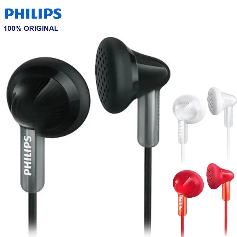 Philips SHE3010 наушники-вкладыши Спорт MP3 гарнитура для huawei Xiaomi смартфон компьютер