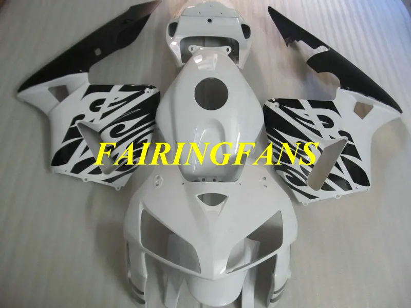 Комплект обтекателей для HONDA CBR600RR F5 05 06 CBR 600 RR 600RR CBR600 2005 2006 белый и черный