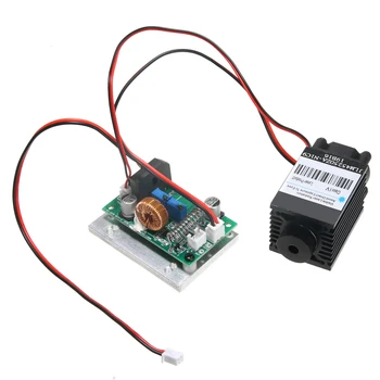 

New Focusable 2.5W 2500mW 450nm 445nm Blue Laser Module TTL 12V DIY Engraving Durable Woodworking Machinery Parts