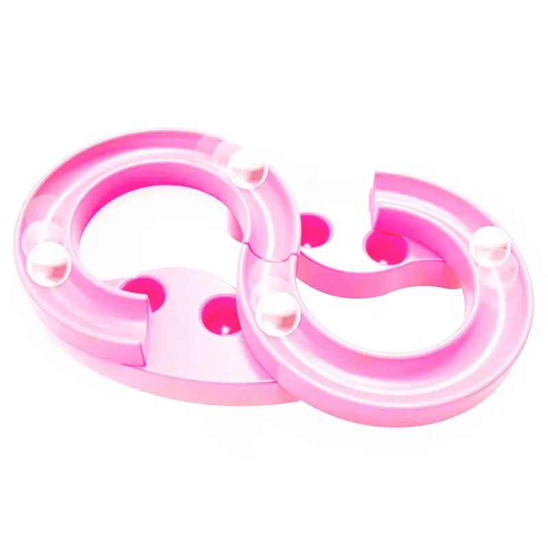 Новая игрушка для снятия стресса 8 трек антистресс коврик Спиннер сложная настольная Игрушка ручка игрушки - Цвет: Розовый