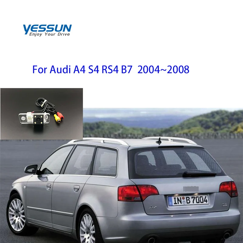 Автомобильная камера заднего вида для Audi A4 S4 RS4 B7 2004 2005 2006 2007 2008 Камера