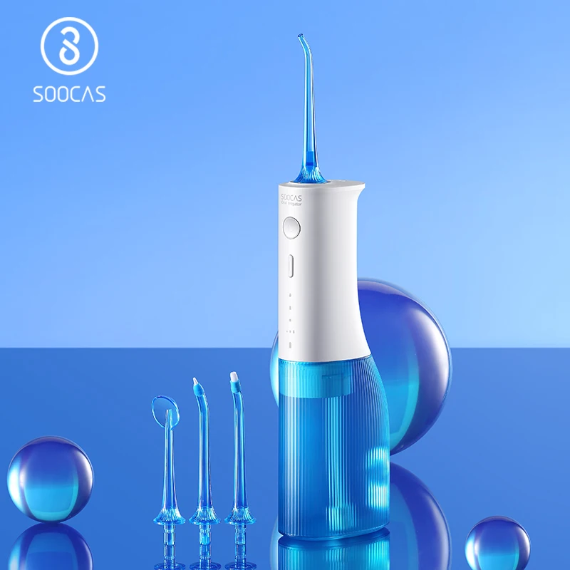 Ирригатор полости рта SOOCAS W3 Pro 4 типа перезаряжаемый 7 режимов|Ирригаторы для рта| |