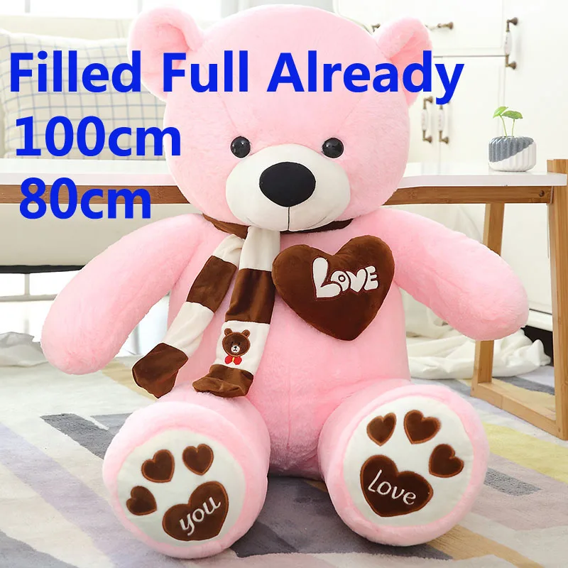 32/"Huge Soft Teddy Bear Plush pillow Stuffed Doll Toy Xmas Present gifts
