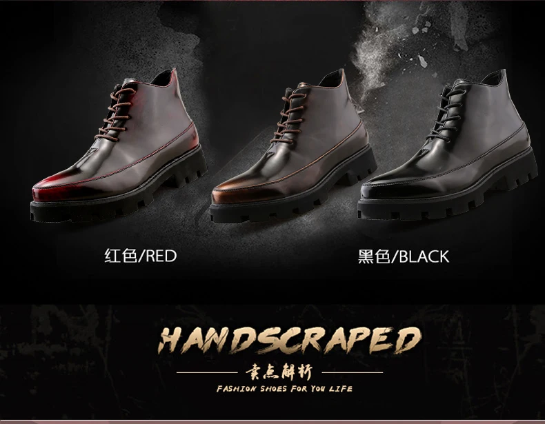 Zapatos De Hombre; Высокая мужская кожаная повседневная обувь; лоферы; офисная обувь; мужские мокасины для вождения; ботильоны; модные кроссовки Iv