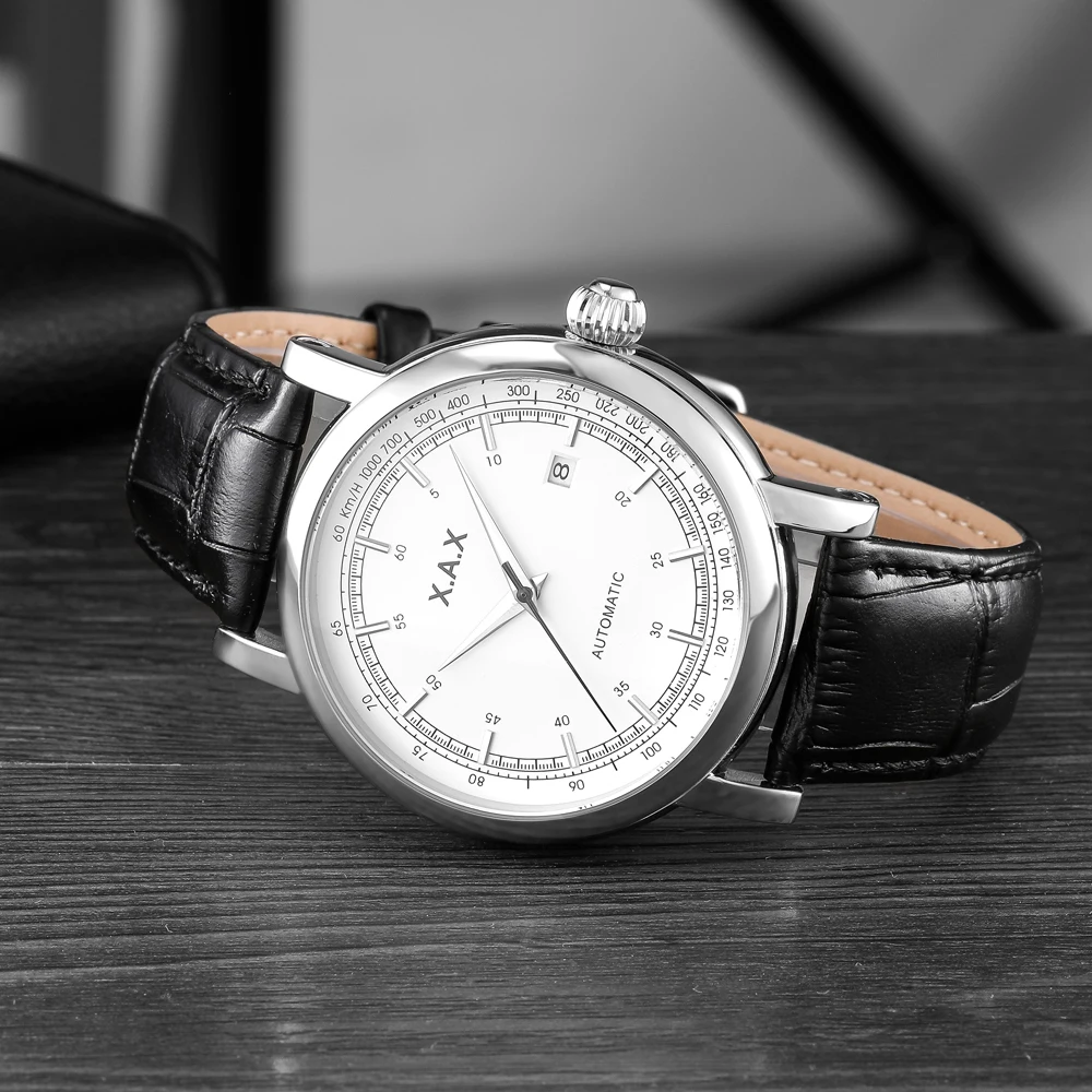 Ceny Markowe męskie zegarki Auto Movement zegarki wodoodporne męskie duże zegarki marki Swiss Design