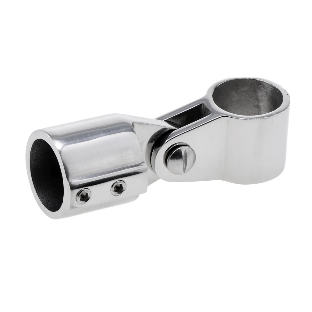 Marine Boat Awning Hand Rail Fitting 1 Inch (25mm) Elbow, 316 Stainless Steel Deck Hardware