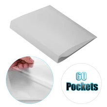 A4 Clear 100 карманы дисплей книга журнал для презентаций с прозрачной страницы лист протектор файл Документ Папка Органайзер