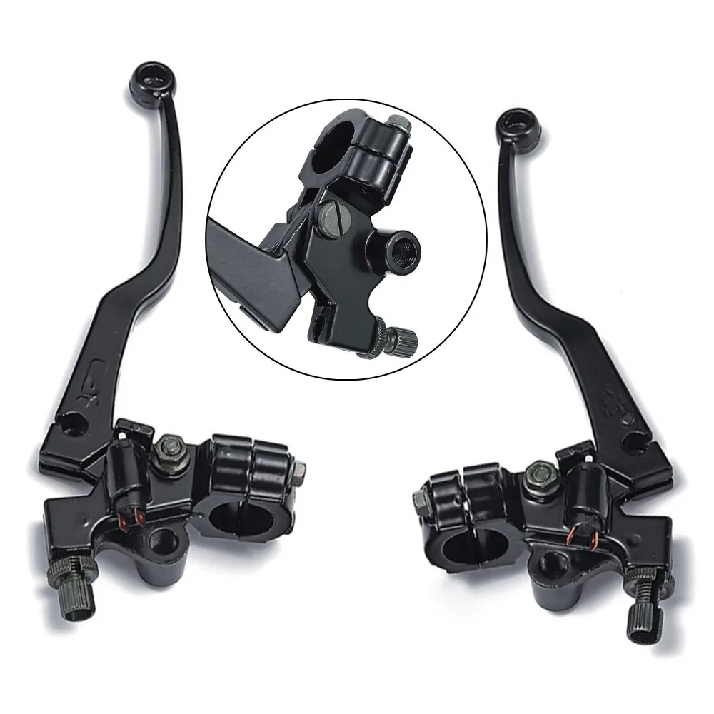 

2Pcs Black Motorcycle Brake Clutch Levers for Honda CG 125 FXD125 GL125 Motorbike Brake & Clutch Lever Cable Front Brake