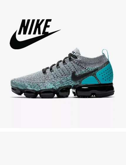 Venta anticipada cerebro fascismo Nike Air VaporMax Flyknit 2 Men's Running Shoes Blue Grey Fashion  Comfortable Outdoor Sports Sneakers|Running Shoes| - AliExpress