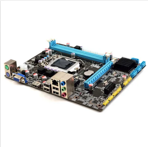 

(Unisex) H55-a1 Desktop Computer Motherboards 1156-Pin Support I3 Series CPU
