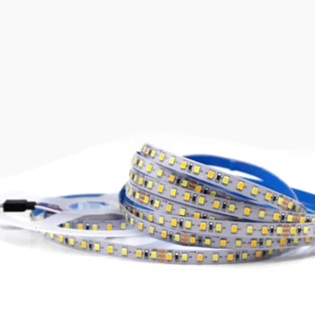 

5M Dual Color CRI>85 SMD2835 CCT Dimmable LED Strip Light 12V 24V DC WW CW Color Temperature Adjustable Flexible LED Tape Ribbon