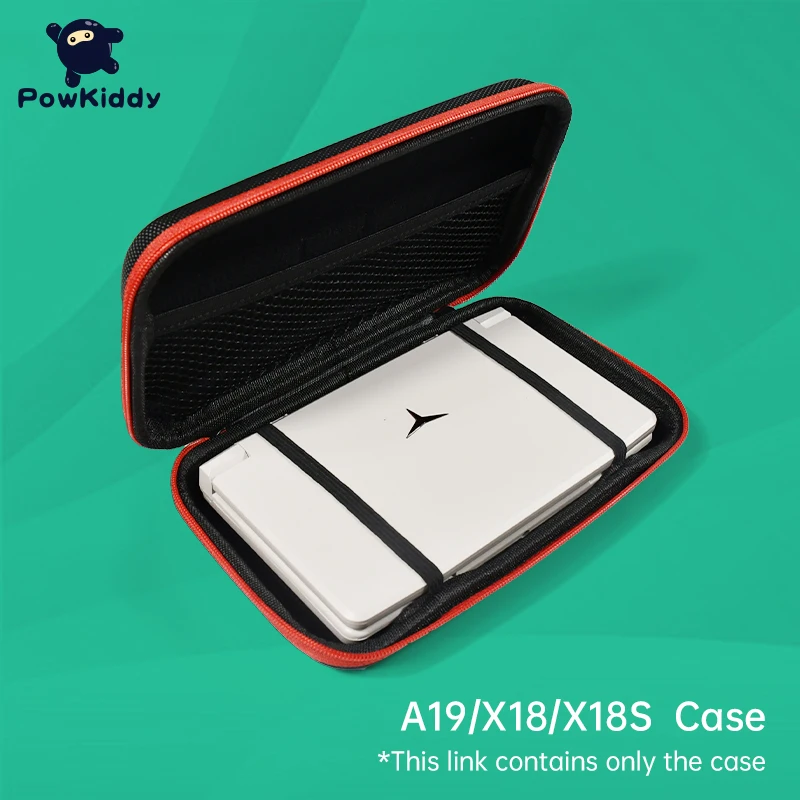 Портативная портативная игровая сумка Powkiddy для X18 A19 x18s ретро консоль устройство