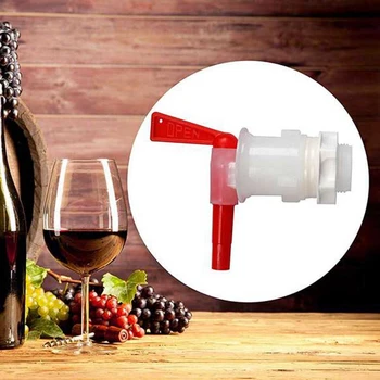 

Beer Brew Bottling Bucket Plastic Spigot,Tap Replacement Spigot,Fermenter Beer Keg Spigot,Home DIY Wine Making Faucet, Bar Tools