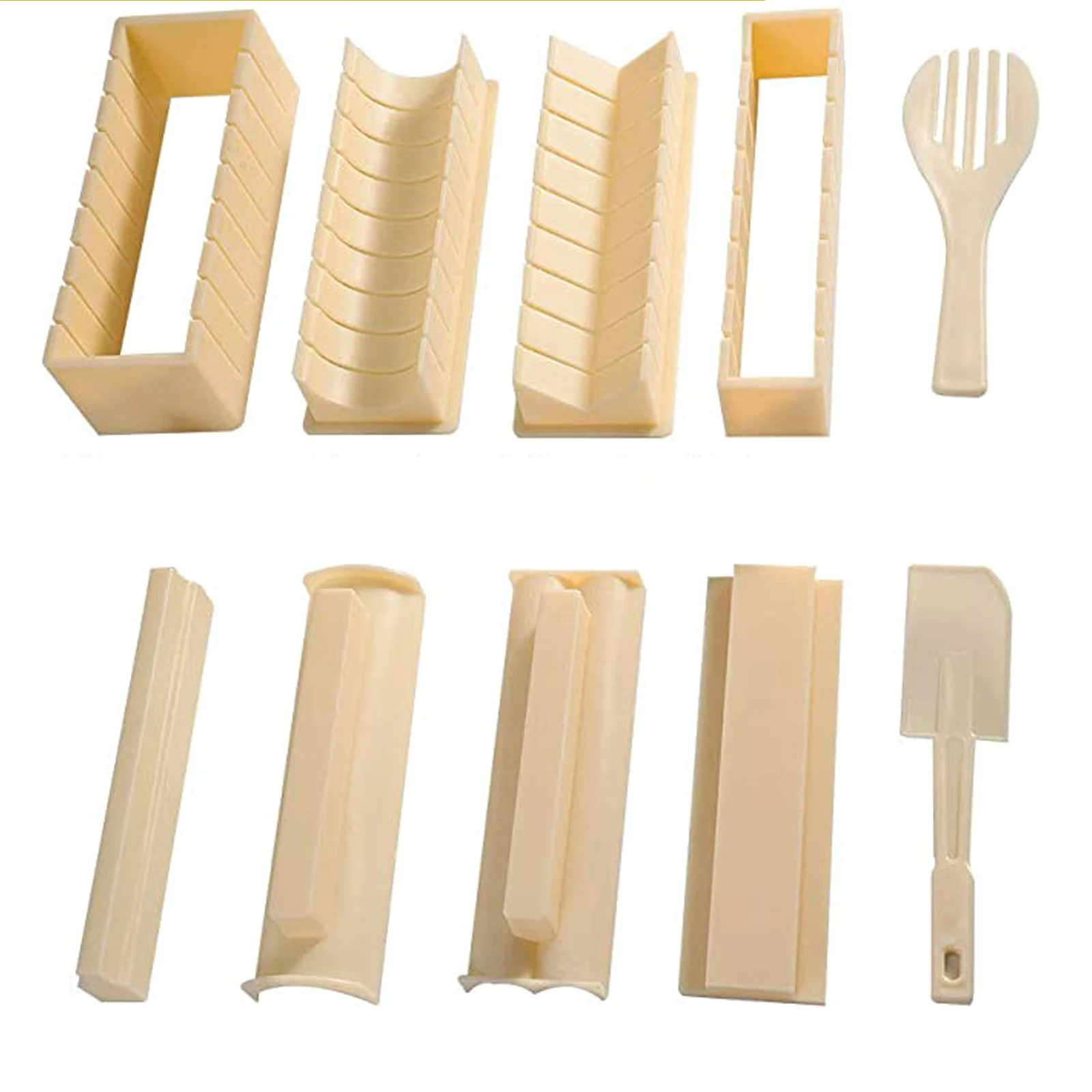 DIY Home Sushi Making Tool Kit Plastic Sushi Maker Tool