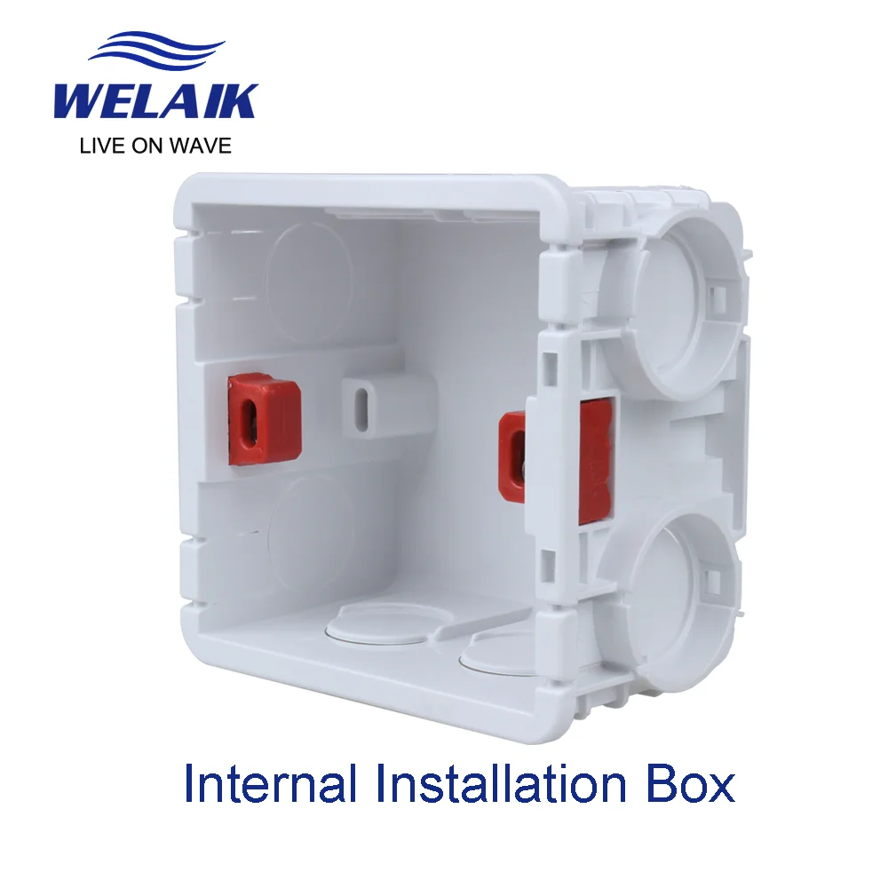 86*86mm 146*86mm Wall switch Socket Electrical installation Box B101W