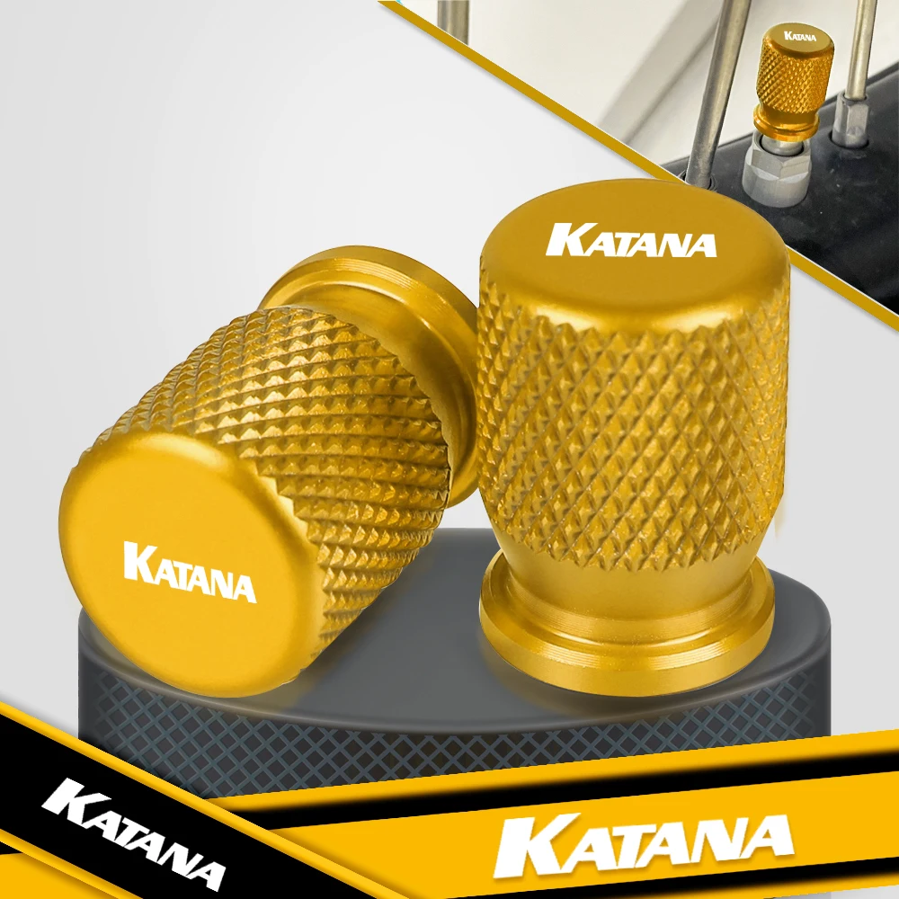 

For SUZUKI KATANA 1989-2021 2020 2019 2018 2017 Katana Motorcycle Vehicle Wheel Tire Valve Air Port Stem Caps Covers Accessories