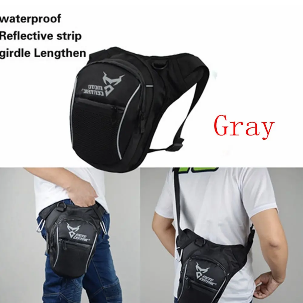 Мотоциклетная уличная дорожная сумка, пляжная сумка через плечо, сумка через плечо, большая вместительность, модные пары, водонепроницаемая сумка для хранения - Название цвета: gray